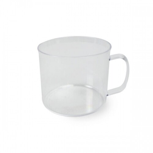 투명 플라스틱 컵(손잡이 부)