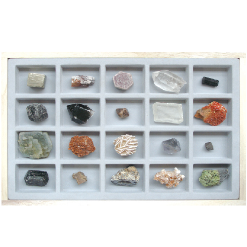 광물 결정구조 표본(20종)